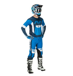 FLY RACING Lite Jersey - Blau/Weiß
