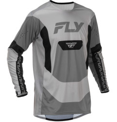 FLY RACING Lite Jersey - Grau/Schwarz