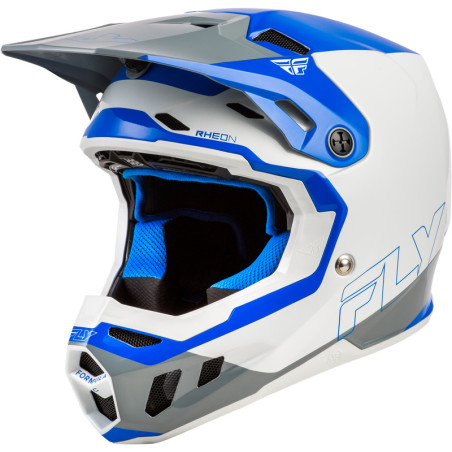 FLY RACING Formula CC Glide Helm - Blau/Grau