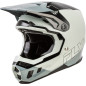 FLY RACING Formula CC Glide Helm - Grau/Schwarz