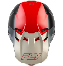 FLY RACING Formula CC Glide Helm - Schwarz/Rot/Grau