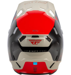 Casque FLY RACING Formula CC Glide - noir/rouge/gris
