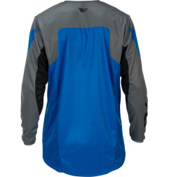 FLY RACING Kinetic Jersey - Blau/Grau/Schwarz
