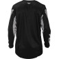 FLY RACING Kinetic Jersey - Schwarz/Grau