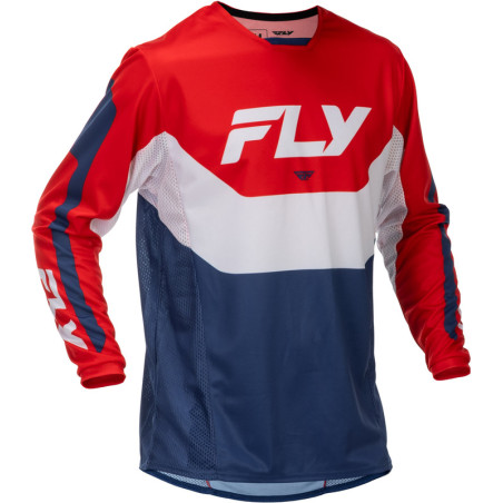 FLY RACING Kinetic Jersey - Rot/Weiß/Blau