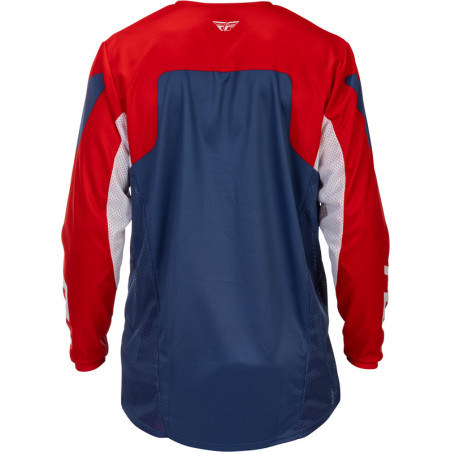 Camiseta FLY RACING Kinetic - rojo/blanco/azul - talla 2XL