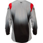 FLY RACING Kinetic DBK Special Edition Jersey - Grau/Schwarz/Rot