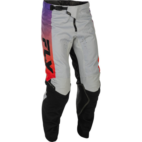 FLY RACING Kinetic Hose - Grau/Rot/Lila/Schwarz