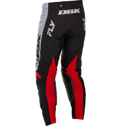 Pantalón FLY RACING Kinetic DBK - gris/negro/rojo