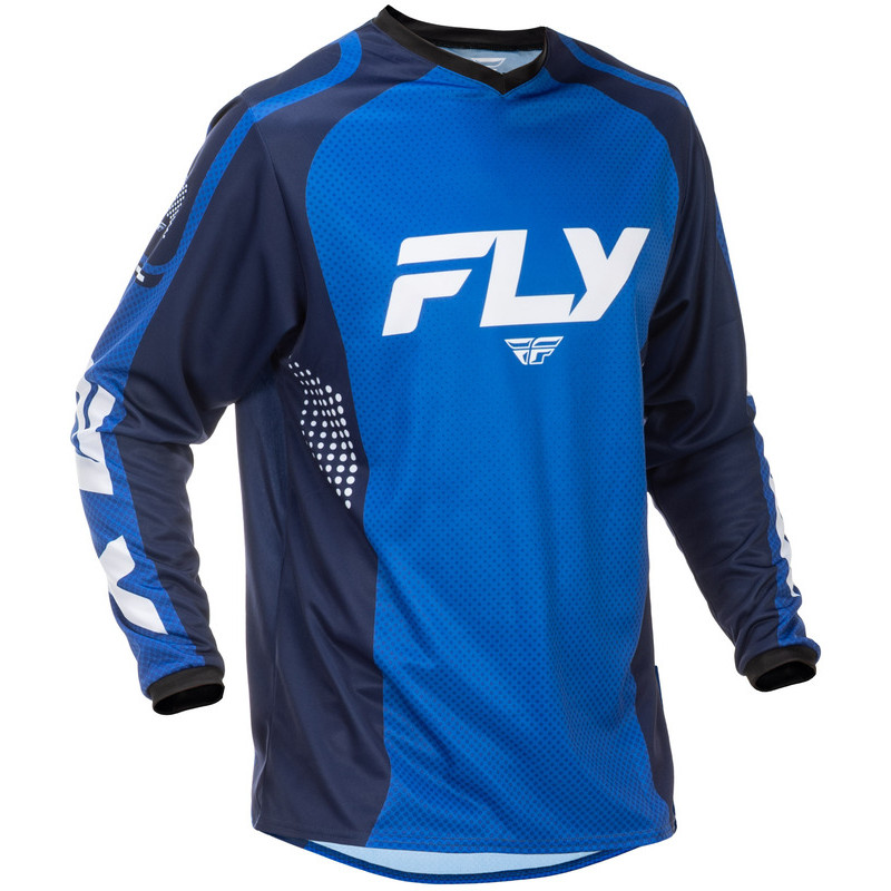 FLY RACING F-16 Jersey - Blau/Dunkelblau/Weiß - Größe S FLY RACING F-16 Jersey - Blau/Dunkelblau/Weiß - Größe S