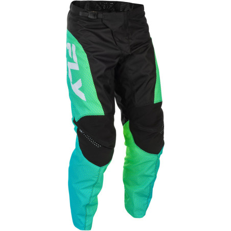 FLY RACING F-16 Pants - Aqua/Black/White - size 28