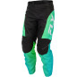 FLY RACING F-16 Hose - Aqua/Schwarz/Weiß - Größe 28