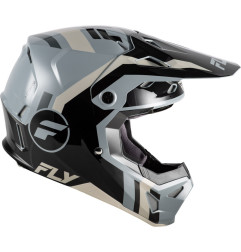 FLY RACING Formula CP Seal Helmet - Black/Grey