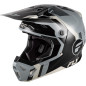FLY RACING Formula CP Seal Helm - Schwarz/Grau