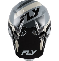 Casque FLY RACING Formula CP Seal - noir/gris