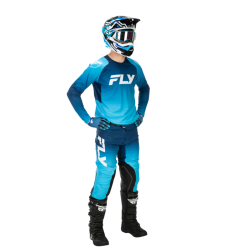 FLY RACING Evolution DST Gloves - Blue/White