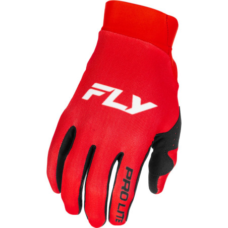 FLY RACING Pro Lite Handschuhe - Rot/Weiß