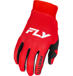 Guantes FLY RACING Pro Lite - rojo/blanco
