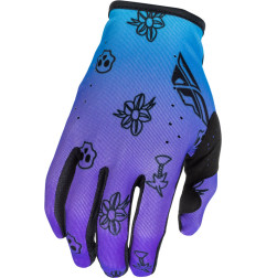 Gants FLY RACING Lite Outline Special Edition - violet/bleu/noir