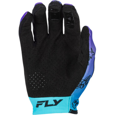 FLY RACING Lite Outline Special Edition Handschuhe - Lila/Blau/Schwarz