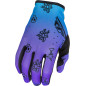Gants FLY RACING Lite Outline Special Edition - violet/bleu/noir Gants FLY RACING Lite Outline Special Edition - violet/bleu/noir
