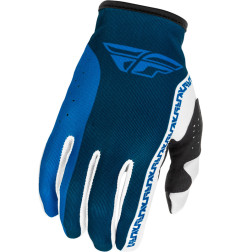 FLY RACING Lite Gloves - Blue/White