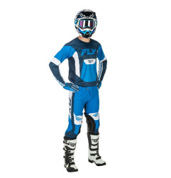 Guantes FLY RACING Lite - azul/blanco