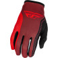 Gants FLY RACING Lite - noir/rouge - 379-711 Gants FLY RACING Lite - noir/rouge - 379-711
