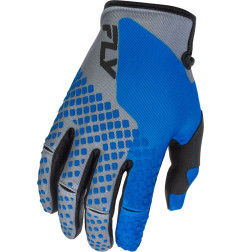 FLY RACING Kinetic Handschuhe - Blau/Grau/Schwarz