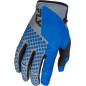 FLY RACING Kinetic Gloves - Blue/Grey/Black