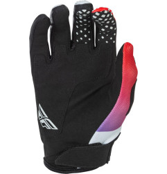 FLY RACING Kinetic Handschuhe - Grau/Rot/Lila/Schwarz - Größe 3XL