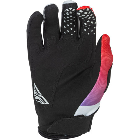Gants FLY RACING Kinetic - gris/rouge/violet/noir - taille 3XL