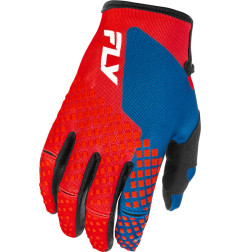 FLY RACING Kinetic Handschuhe - Rot/Weiß/Blau