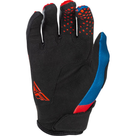 Guantes FLY RACING Kinetic - rojo/blanco/azul - talla 3XL