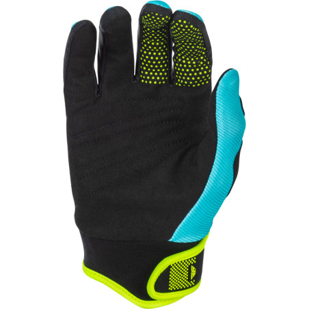 FLY RACING F-16 Gloves - Aqua/Black/White