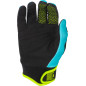 FLY RACING F-16 Gloves - Aqua/Black/White