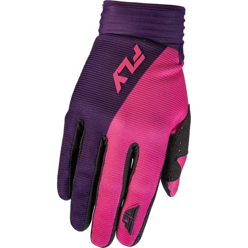 Gants femme FLY RACING F-16 - rose/mauve - taille 3XL