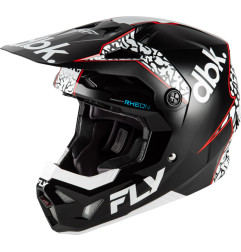 Casque FLY RACING Formula CP Special Edition DBK - noir/blanc/rouge