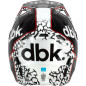 FLY RACING Formula CP Special Edition DBK Helm - Schwarz/Weiß/Rot