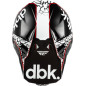 FLY RACING Formula CP Special Edition DBK Helmet - Black/White/Red