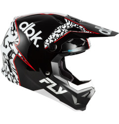 Casco FLY RACING Formula CP Special Edition DBK - negro/blanco/rojo