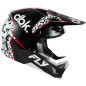 FLY RACING Formula CP Special Edition DBK Helm - Schwarz/Weiß/Rot