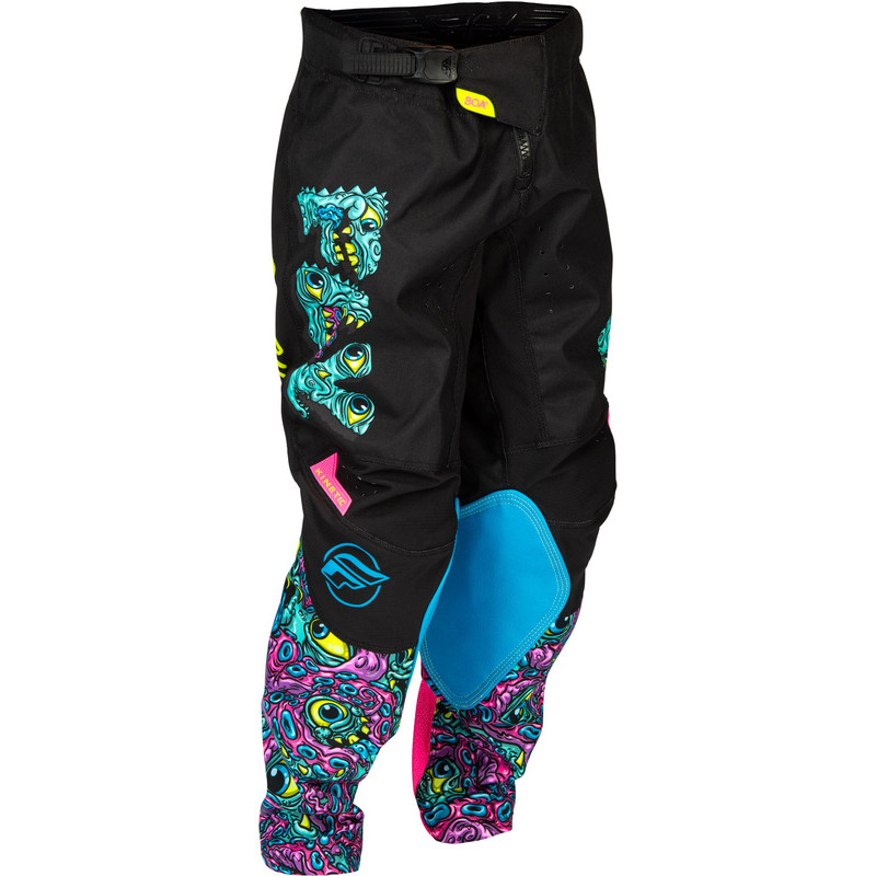 FLY RACING Kinetic Mutant Jugendhose - Schwarz/multi FLY RACING Kinetic Mutant Jugendhose - Schwarz/multi