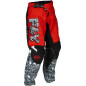 Pantalón infantil FLY RACING Kinetic Mutant - rojo/blanco/negro Pantalón infantil FLY RACING Kinetic Mutant - rojo/blanco/negro