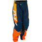 FLY RACING Kinetic Youth Pants - Navy/Orange