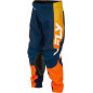 FLY RACING Kinetic Youth Pants - Navy/Orange