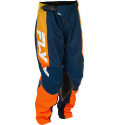 FLY RACING Kinetic Jugendhose - Navy/Orange