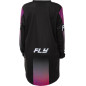 Camiseta infantil FLY RACING F-16 - negro/rojo/violet