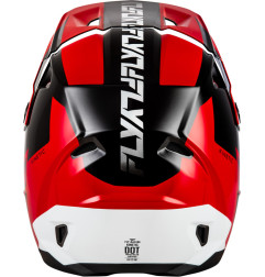 Casco FLY RACING Kinetic Crest - rojo/negro/blanco