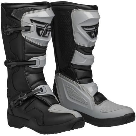 FLY RACING Maverik LT Stiefel - Grau/Schwarz